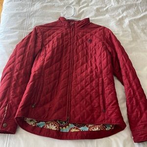 Ariat Red Quilted Jacket